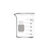 PYREX Griffin Borosilicate Glass Beaker- Low Form Graduated Measuring Beaker with Spout– Premium Scientific Glassware for Laboratories, Classrooms or Home Use - PYREX Chemistry Glassware, 50 mL, 12/Pk