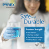 PYREX Griffin Borosilicate Glass Beaker- Low Form Graduated Measuring Beaker with Spout?? Premium Scientific Glassware for Laboratories, Classrooms or Home Use - PYREX Chemistry Glassware, 50 mL, 12/Pk