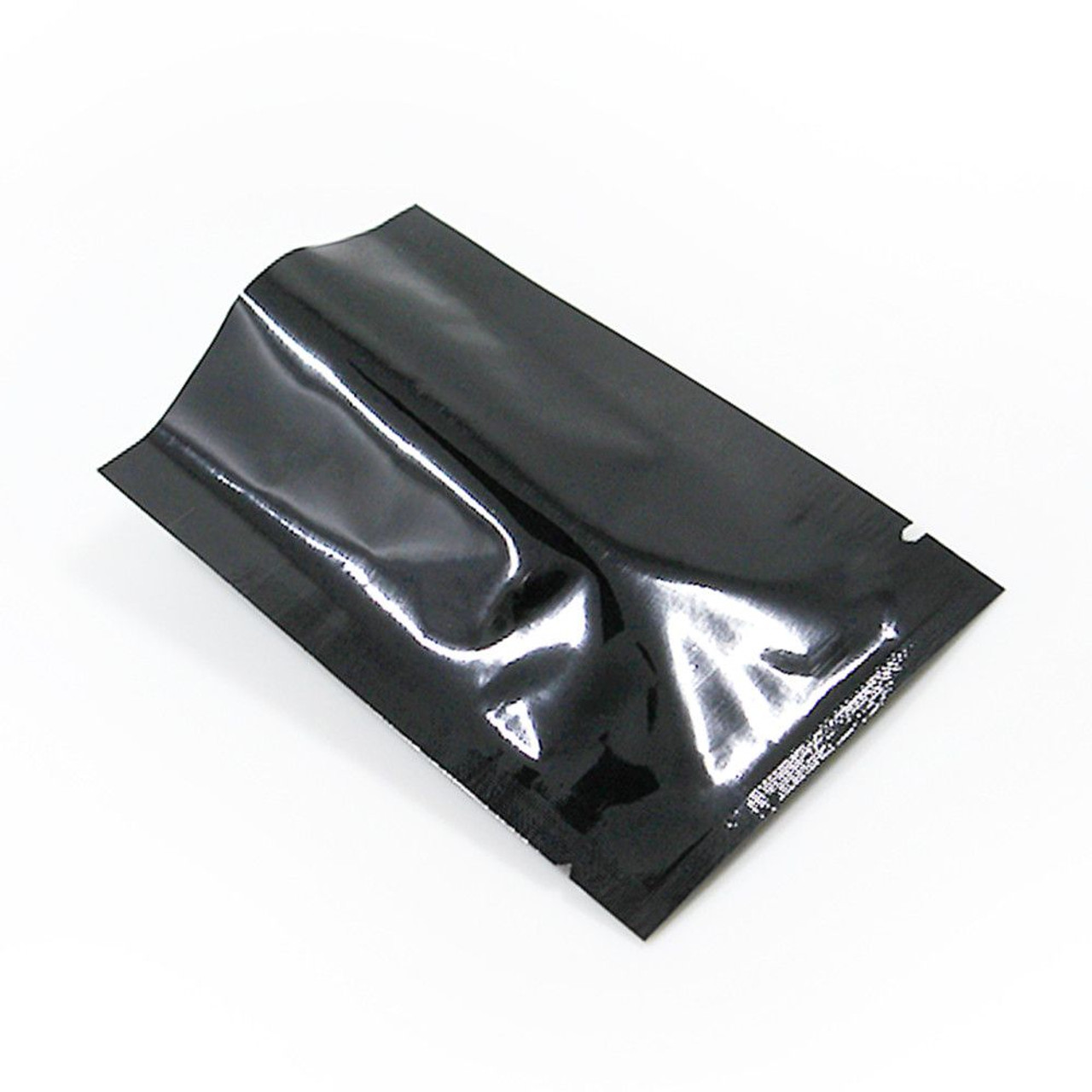 3 x 4.5 Heat Seal Aluminum Foil Vacuum Bag 3 Sides Sealed Storage Bag,  pack of 100