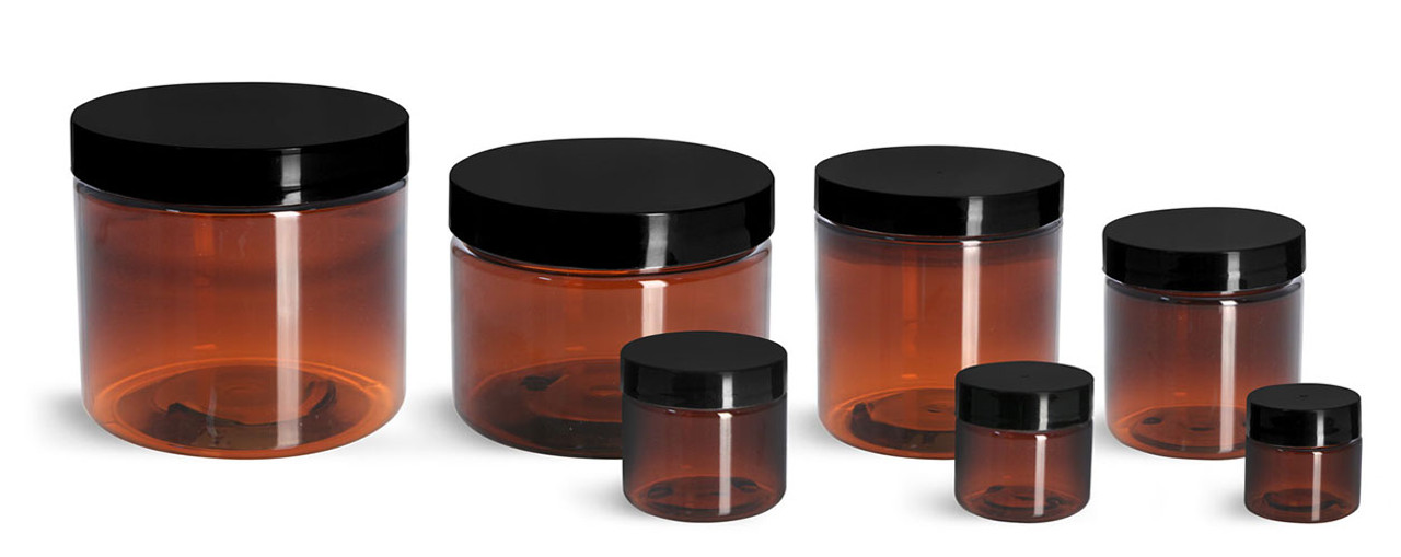 16 oz Glass Jars, With Chemical Resistant Phenolic Screw Cap,60