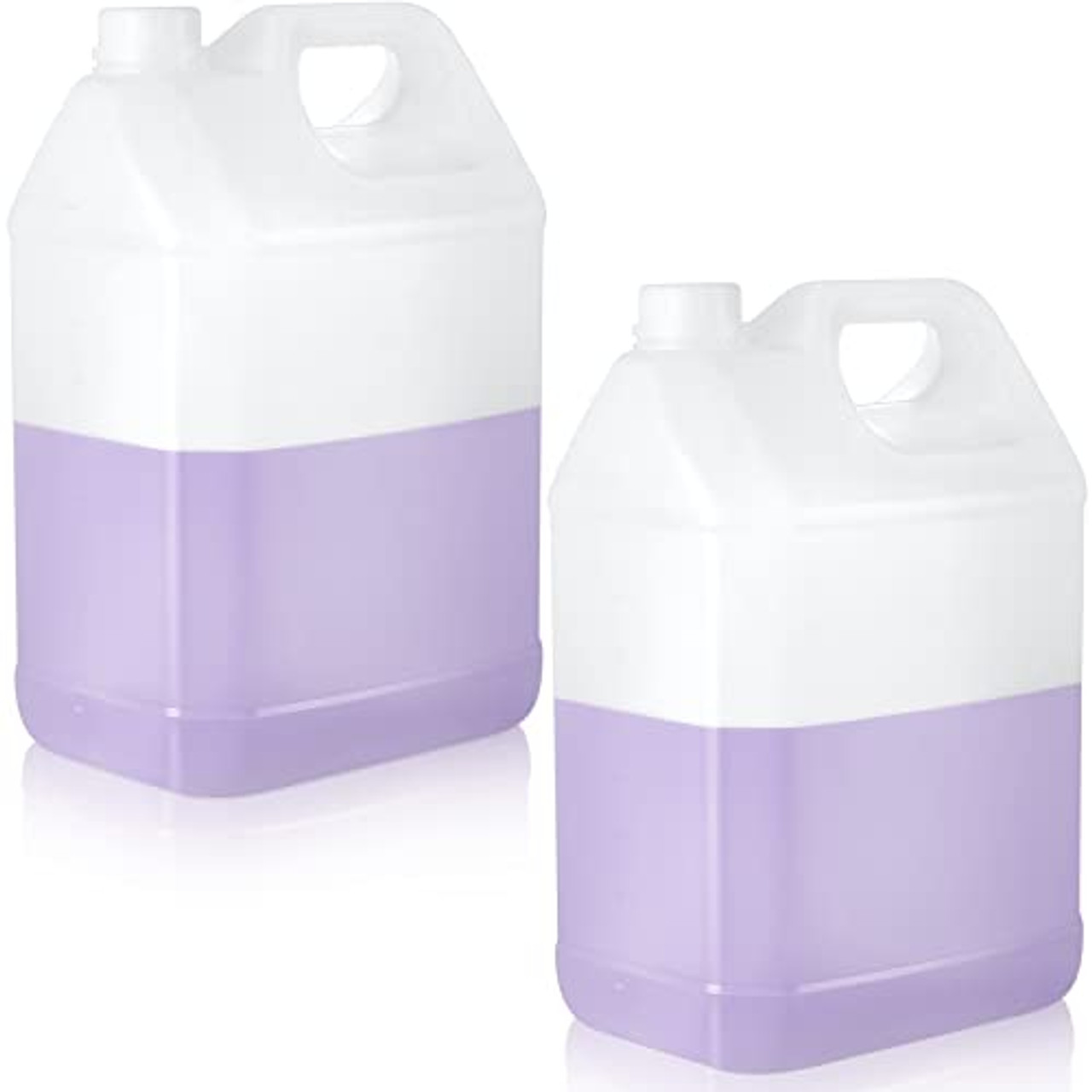 2pcs Gallon Plastic Jug Empty Gallon Milk Jugs with Caps Empty Gallons  Bottles