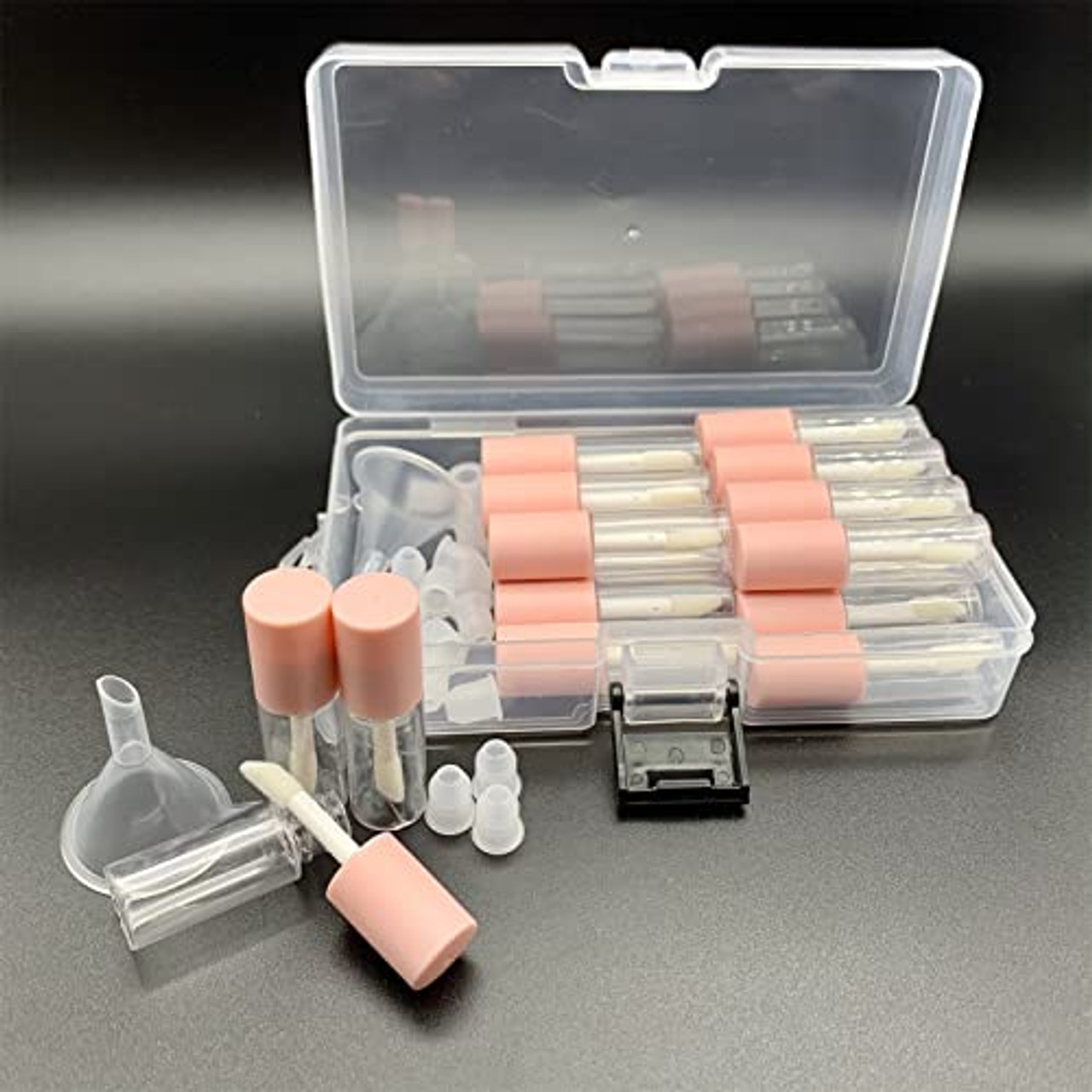 Cheap 10Pcs 3Ml Empty Lip Gloss Tube Diy Plastic Lip Gloss Bottle Cosmetic  Container