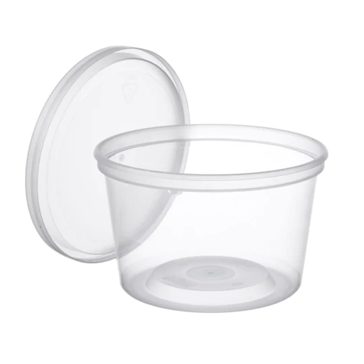 Economical Containers With Recessed Lids # 8 Oz. Case of 500 – Consolidated  Plastics