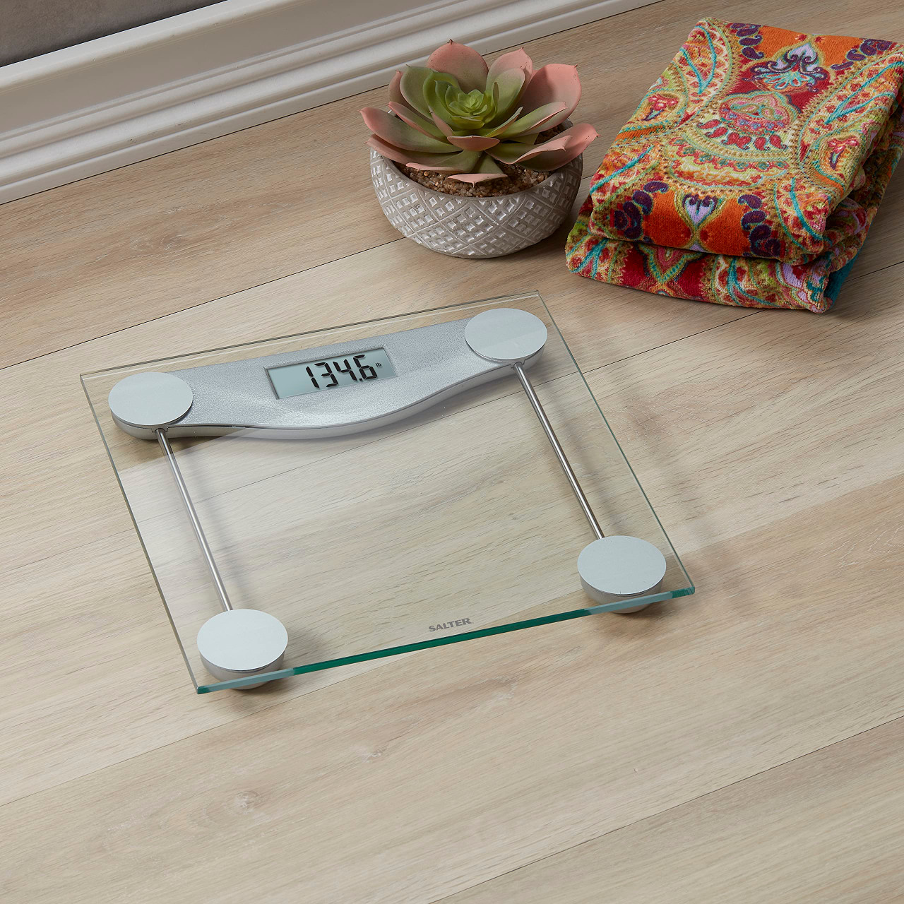 Salter Glass Digital Bath Scale First Digital Bath Scale for Body