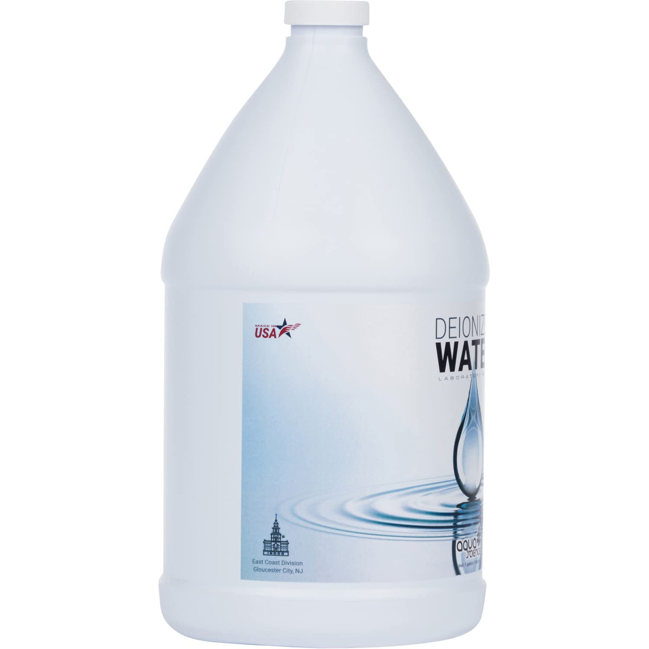 Deionized Water - Prime Demineralized Solution - Certified Laboratory Grade di Water - Sterile for Deep Cleaning, Cooling, Cosmetic, & Hygiene