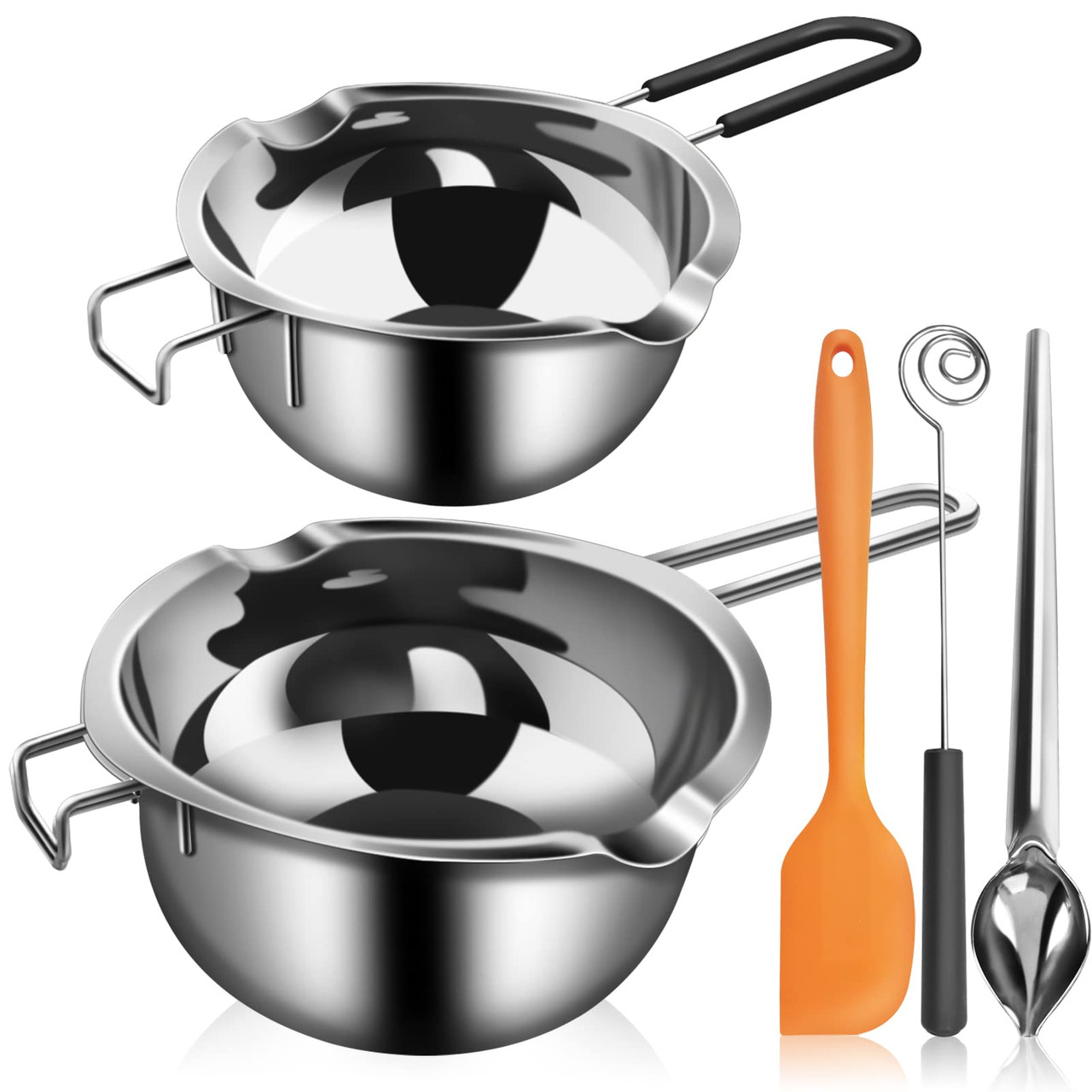Double Boiler Pot Set,1250ML/1.1QT Mixing Bowl for Jamaica Double Boiler Pot Set,1250ML/1.1QT Mixing Bowl for Jamaica