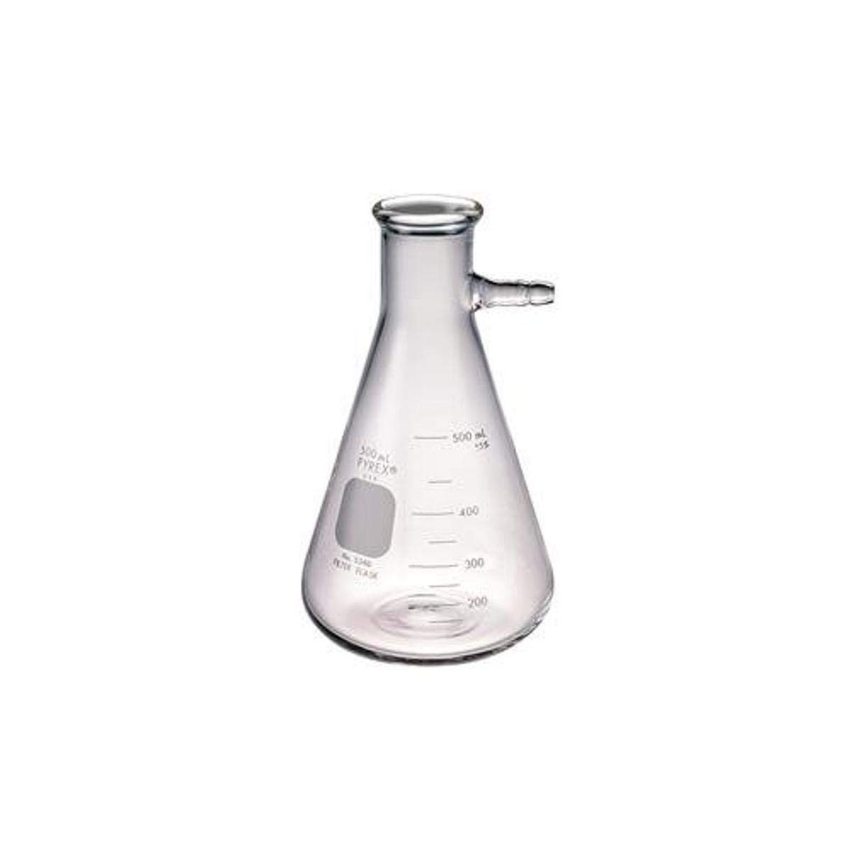 Pyrex Filter Set Up Corning 5340-500, Pyrex Vacuum Filter Flask, 500mL Capacity, Pack of 6