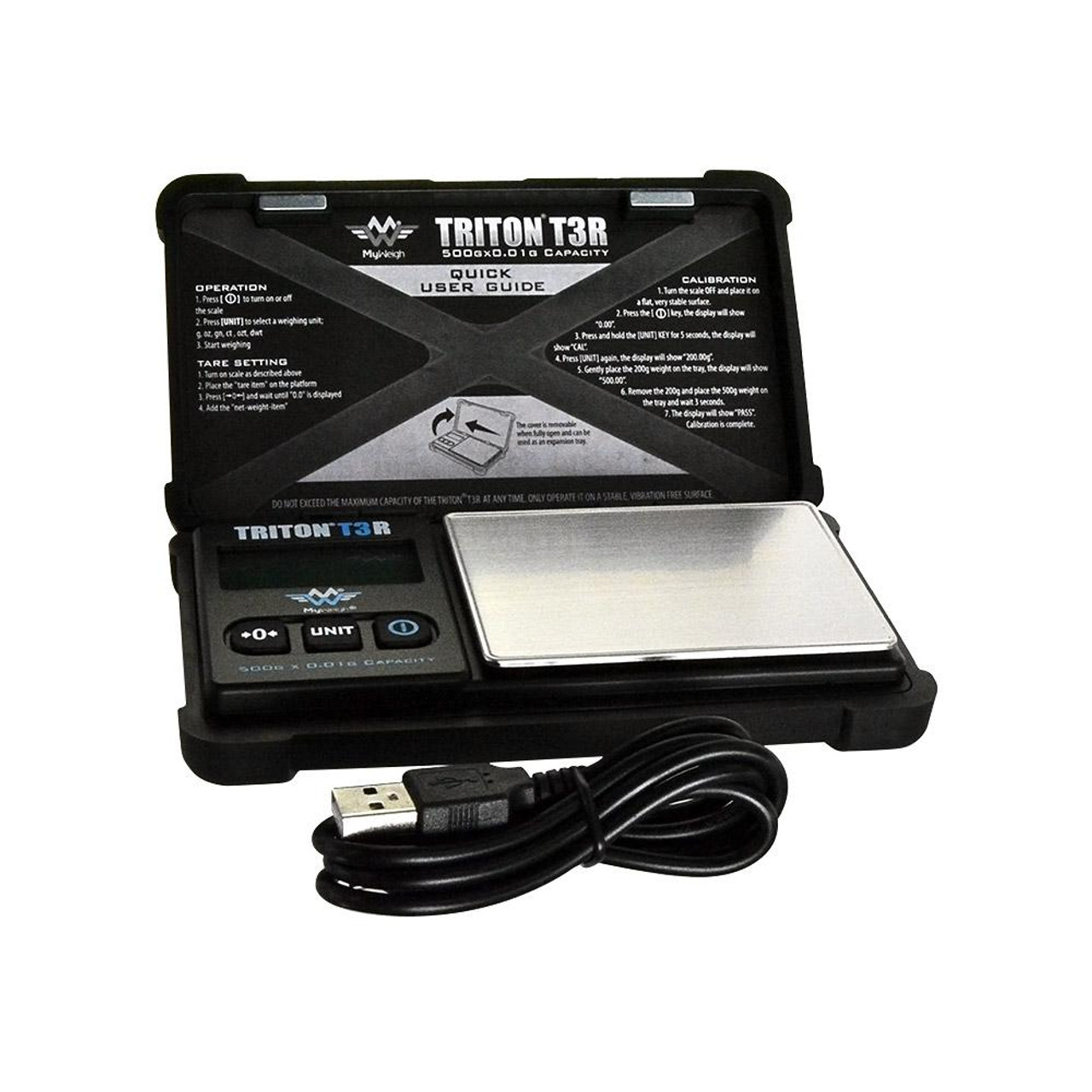 My Weigh Triton T3R 500 Rechargeable Digital Scale