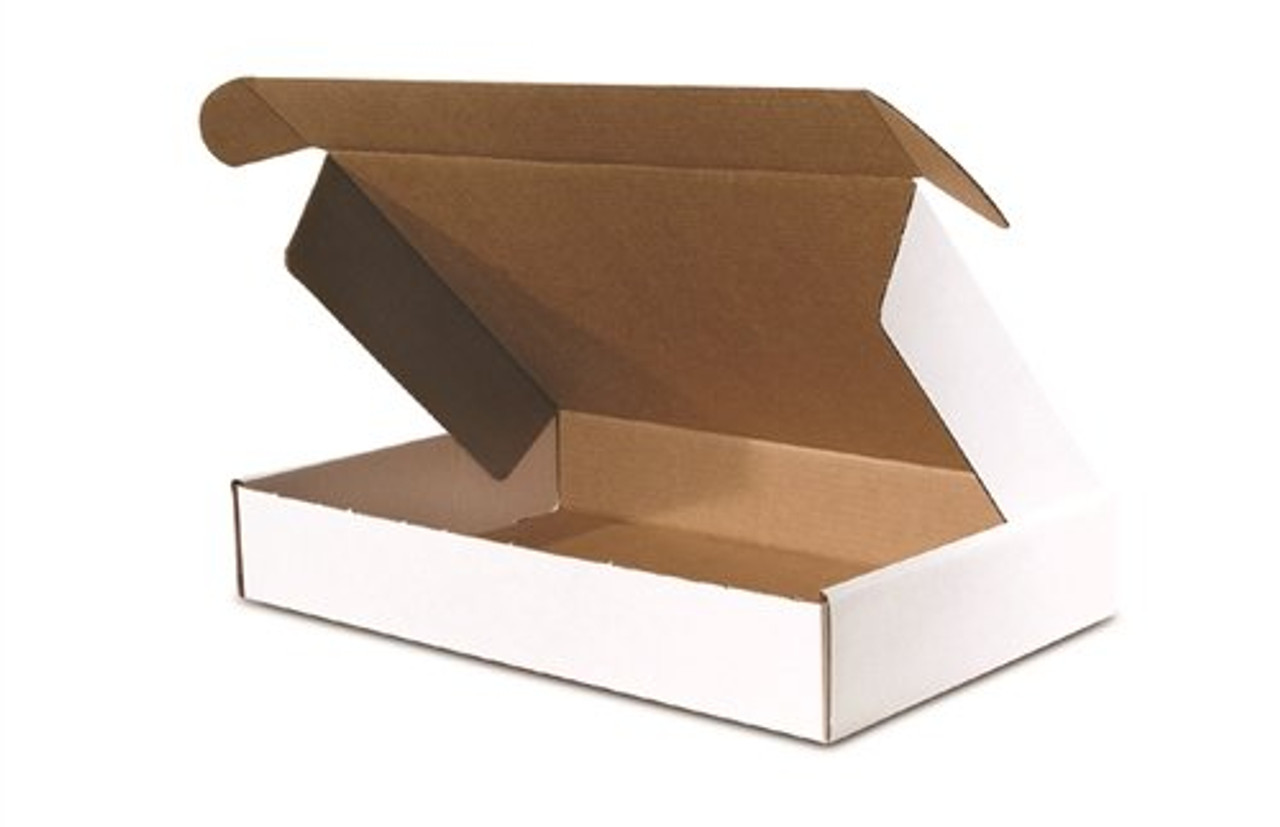 Round Gift Boxes - 9 x 3-3/4 x 1-3/4 (lid) White Hat Box
