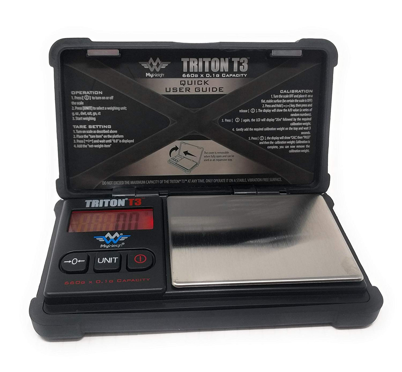 TRITON T2 DIGITAL POCKET SCALE, 300g x 0.1g