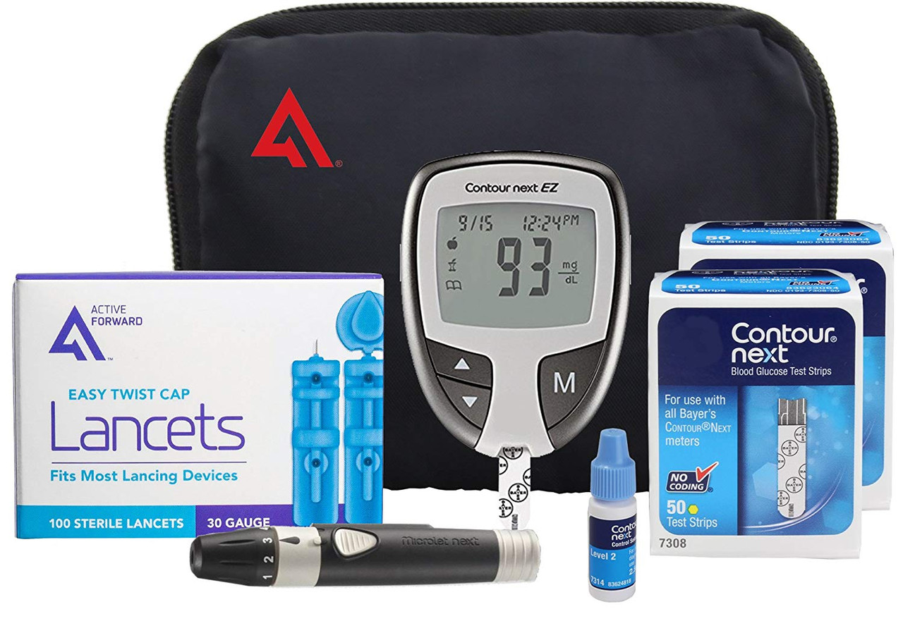 Bayer Contour Next EZ Blood Glucose Meter Kit