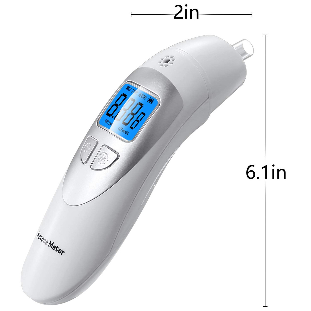 Ketone Monitor with New Technology Semi-Conductor Sensor to Test The Ketone  Content by Breath