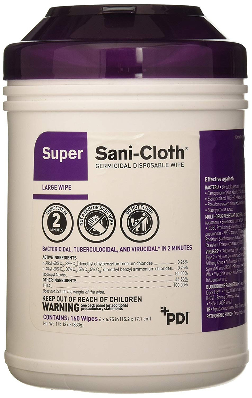 Pt Q55172 Pt Q55172 Disinfectant Wipes Alcohol Sani Cloth