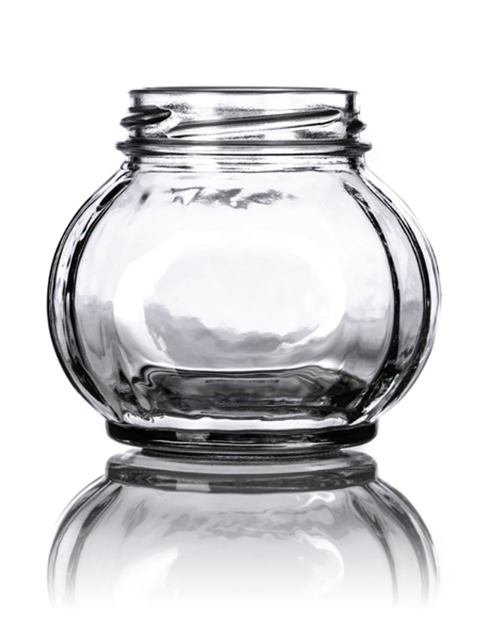 2oz Clear Glass SS Jar 53-400(120/case)
