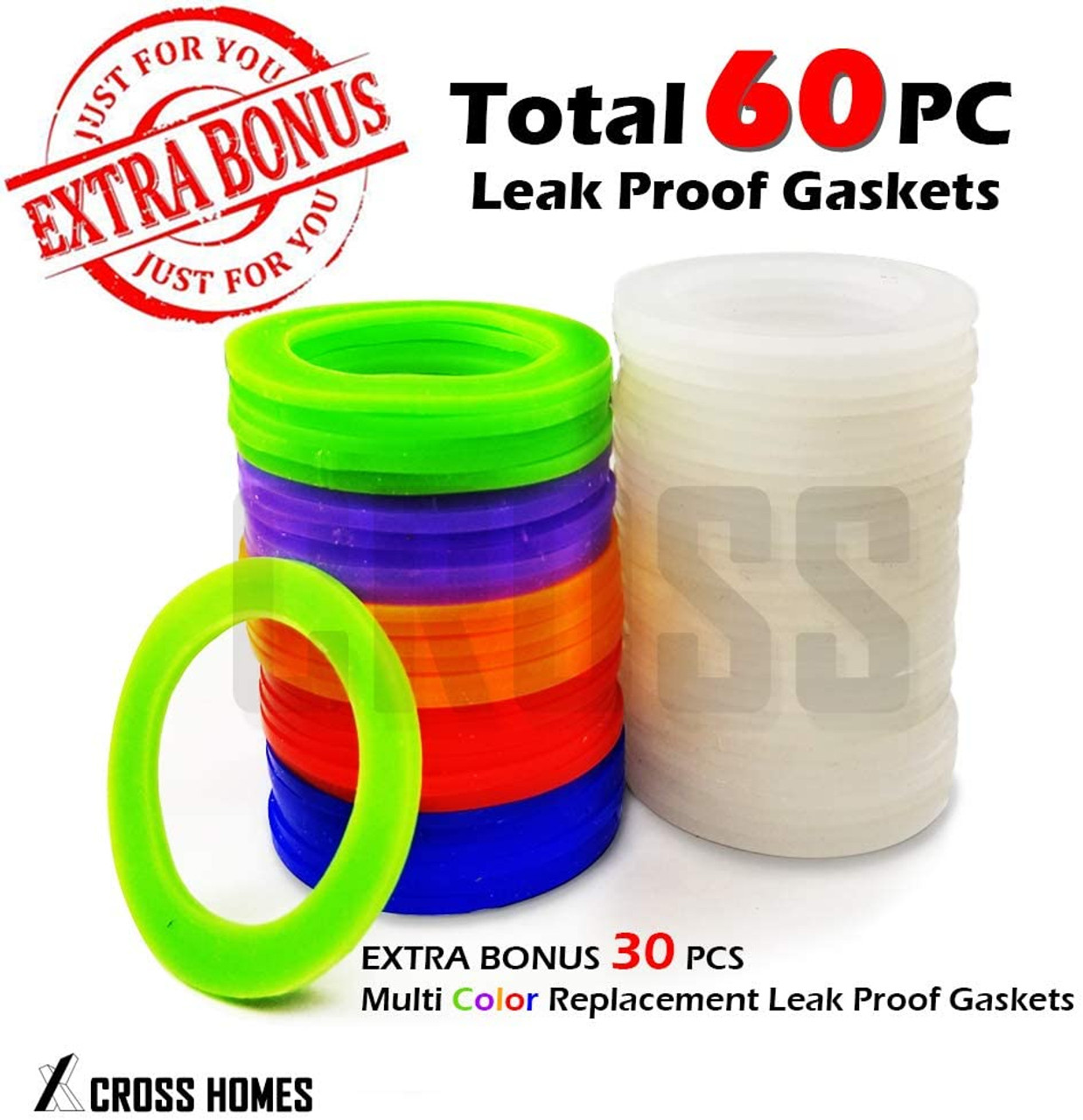 Spice Jars Airtight 100ml, 200ml, 300ml square small mason plastic Jars  with Leak Proof Hinged Lid