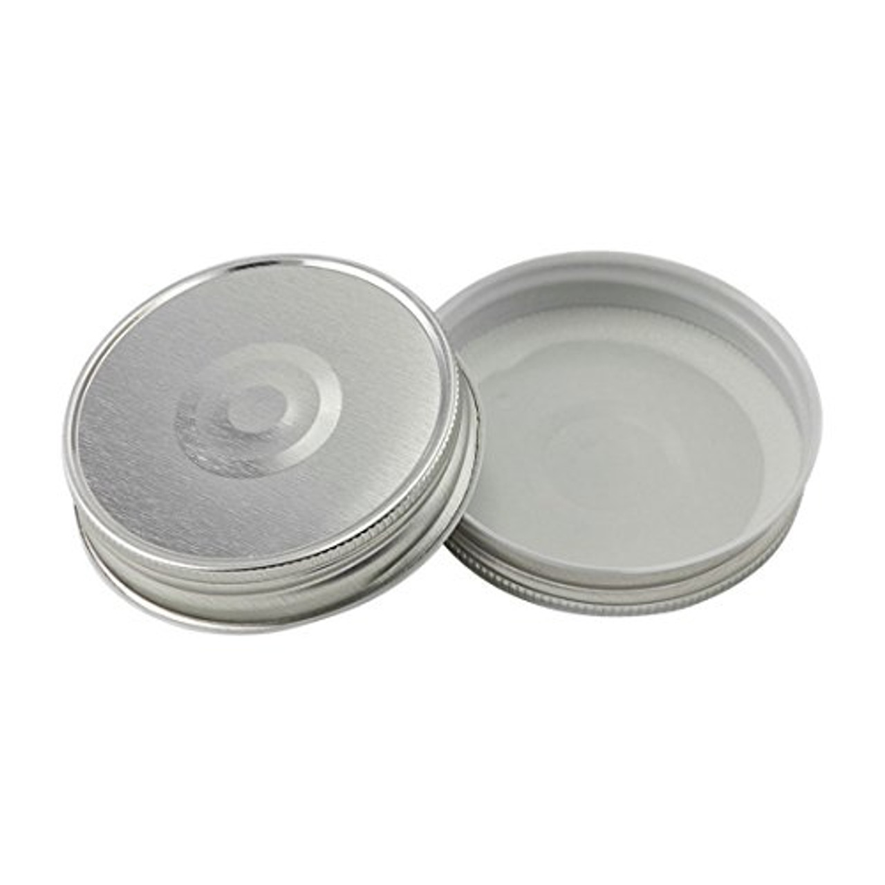 NMS 16 Ounce Glass Wide Mouth Straight-Sided Canning Jars - Case of 12 -  With White Lids > North Mountain Supply