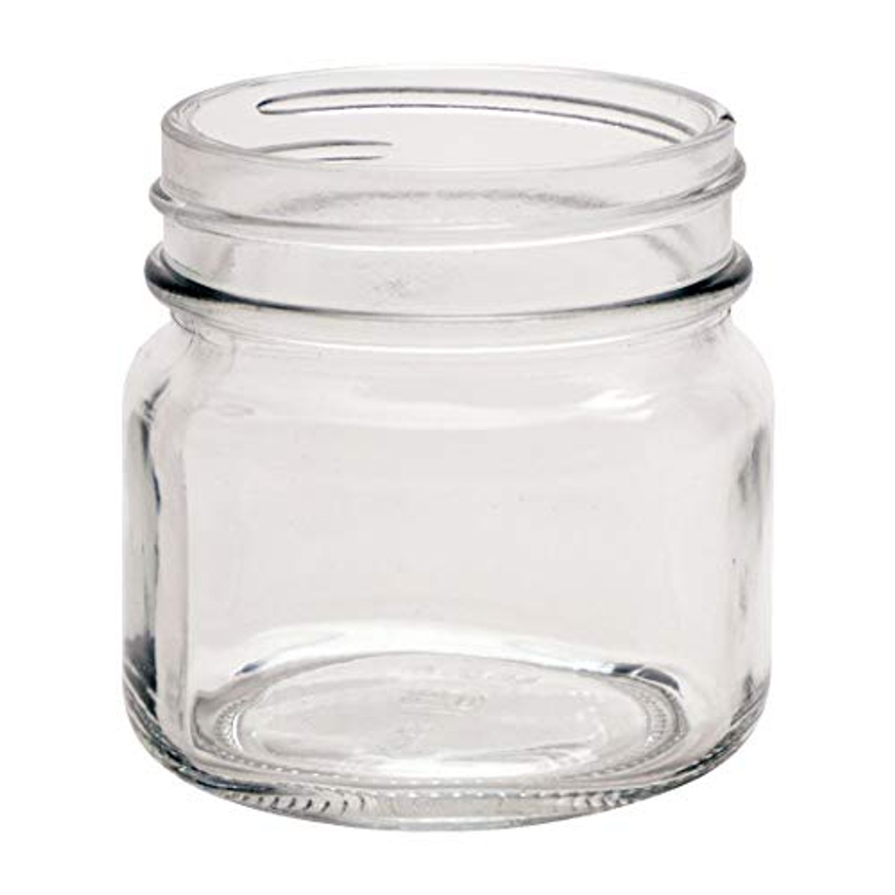 NMS 16 Ounce Glass Wide Mouth Straight-Sided Canning Jars - Case of 12 -  With White Lids > North Mountain Supply