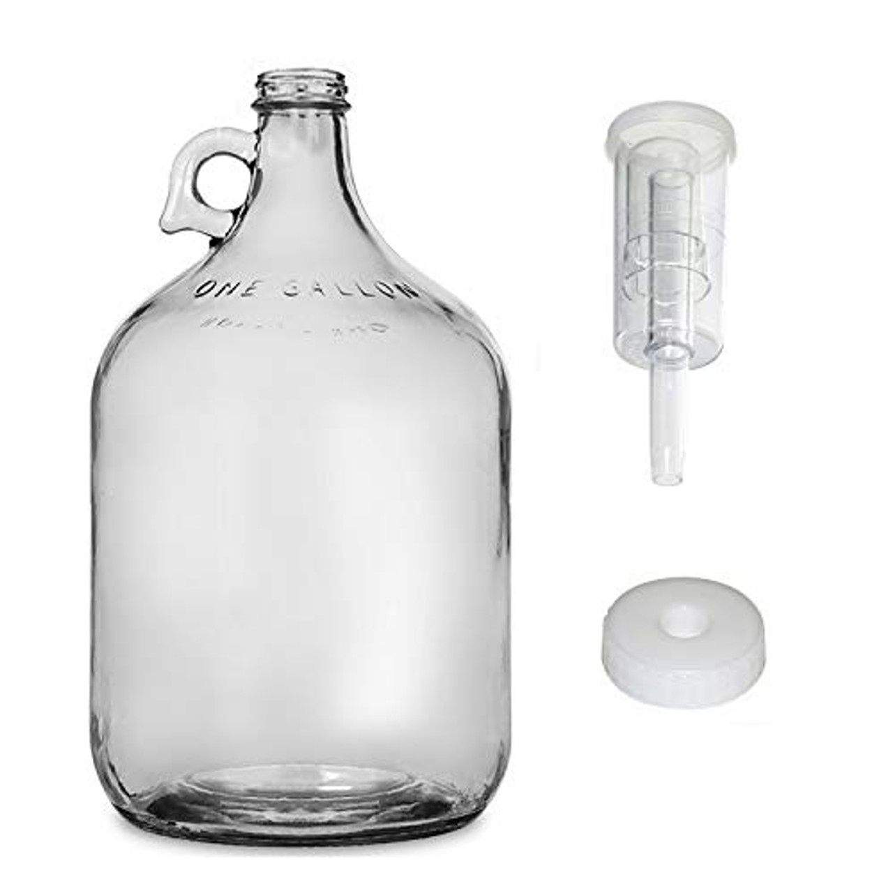 Clear Glass Jug 1 Gallon - Single