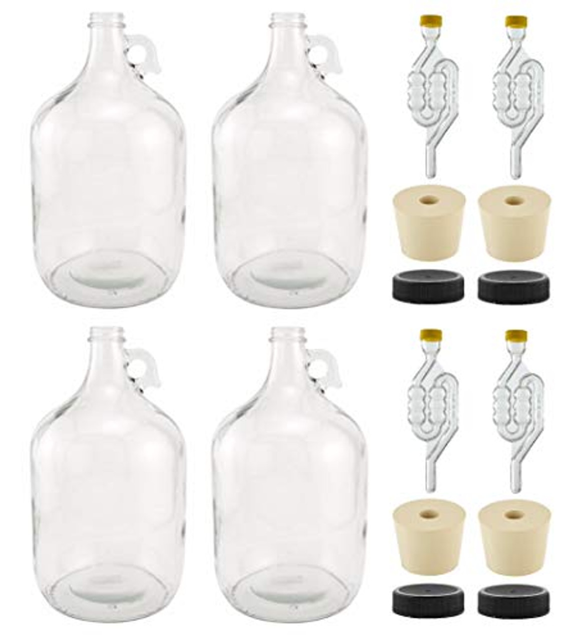 1 Gallon Glass Jug(Set of 4)