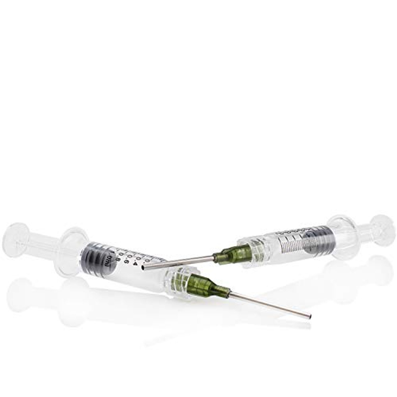 Dispensing Needle with Cap, Sterile Disposable Injection Luer Lock Luer  Slip Syringe Accessories, Individually Sealed for Lab, Refilling Liquid