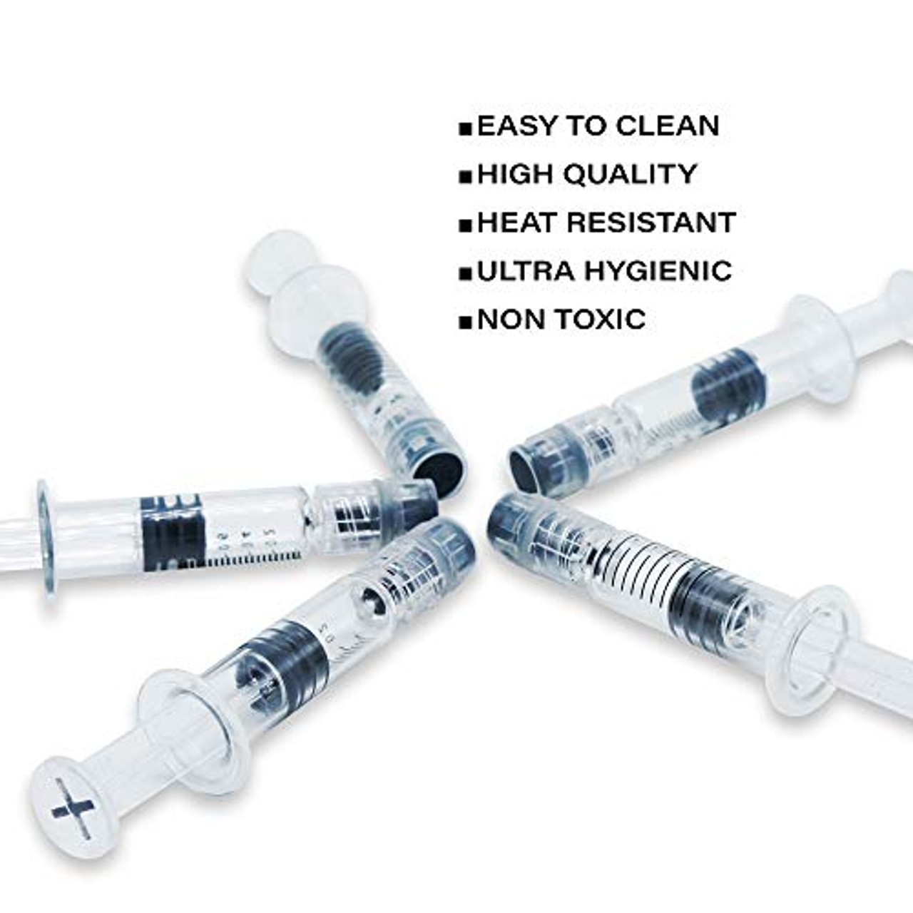 Kopperko 1 Pack (Single) Borosilicate Glass Syringe - 1ml Syringe