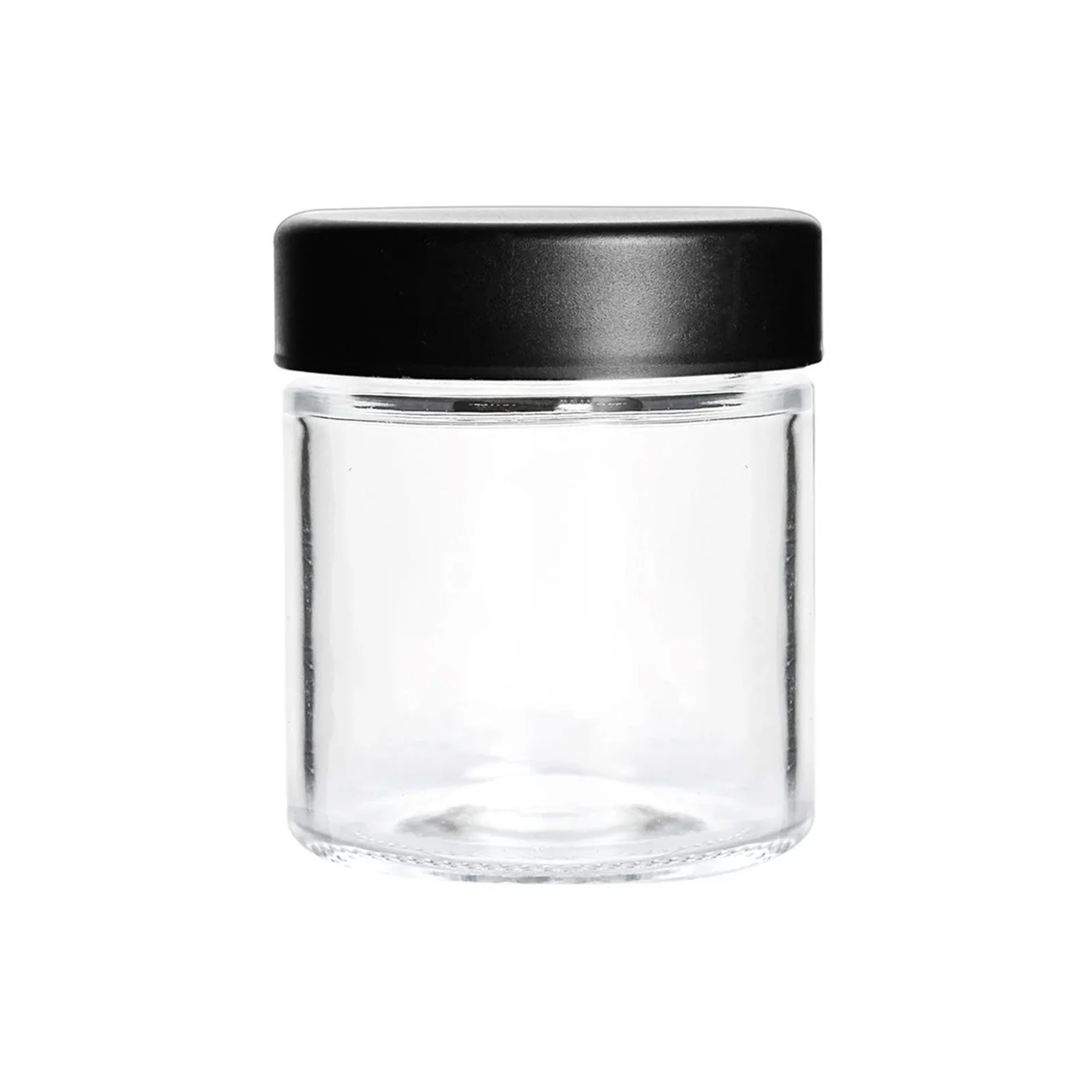 3oz -Straight Sided Clear Glass Jars 50mm - 150 Count with CRC Lids
