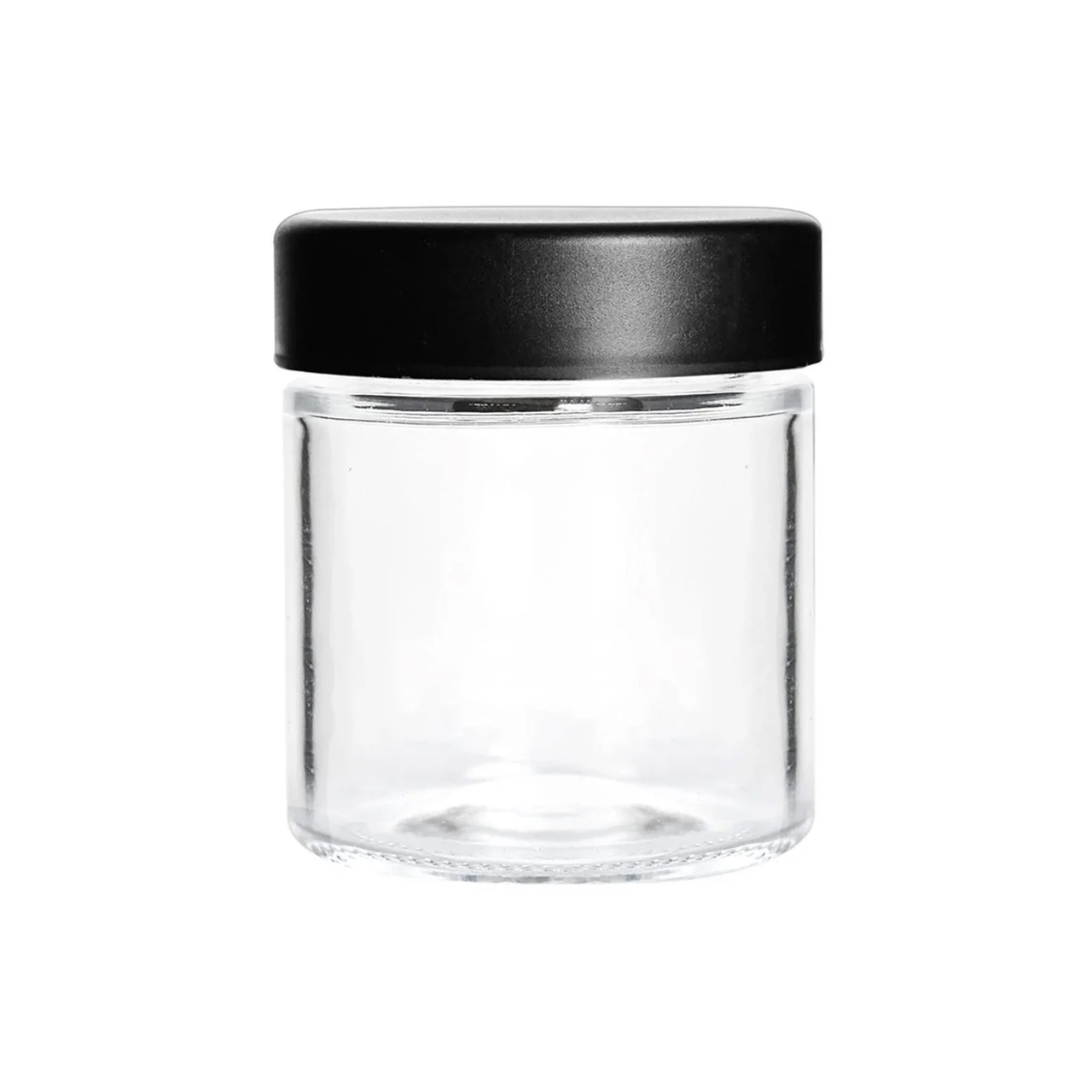 3.5g Clear Plastic Jars, Child Resistant 8th Packaging