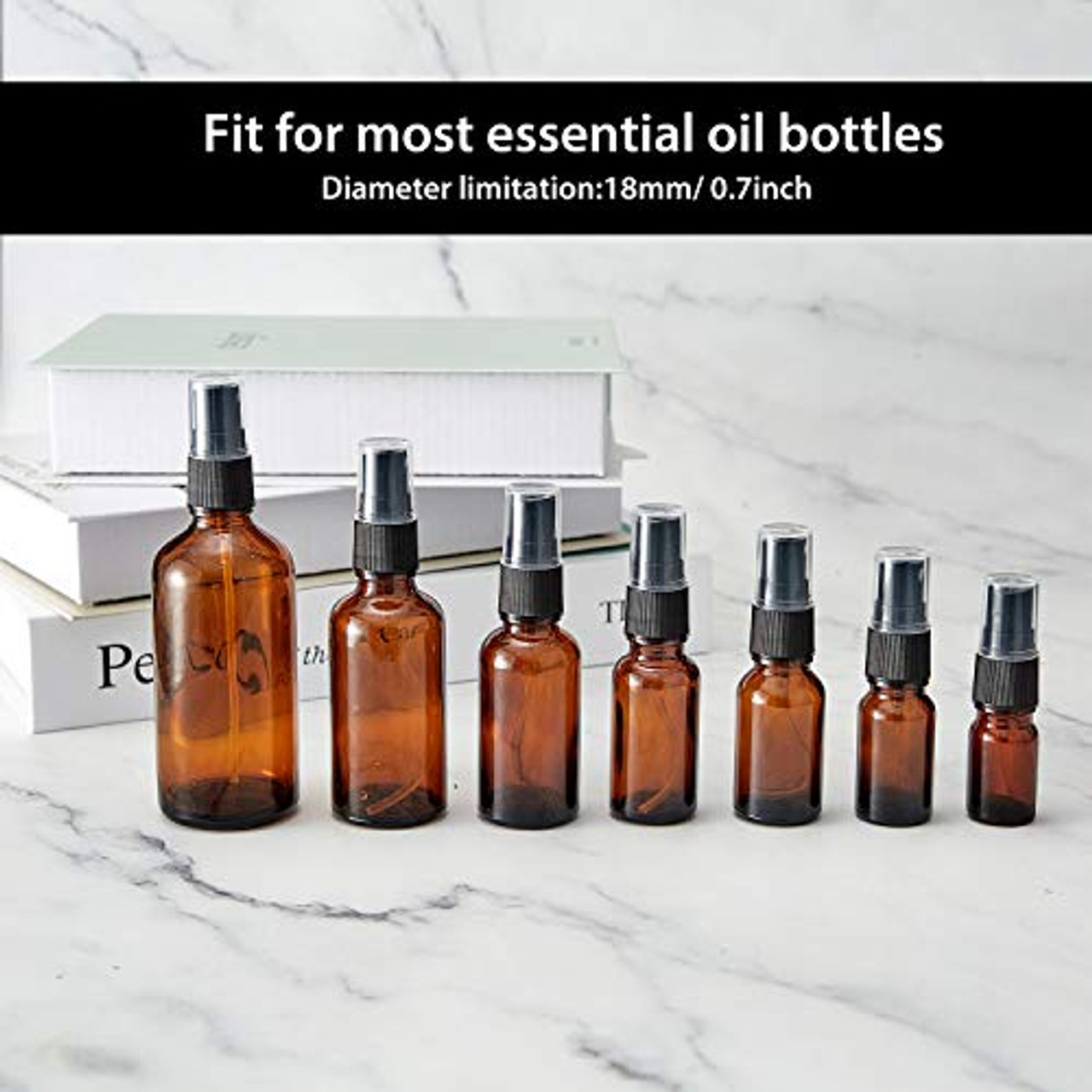 Textured Hard Shell Essential Oil Carry Travel Case - 10 Bottles