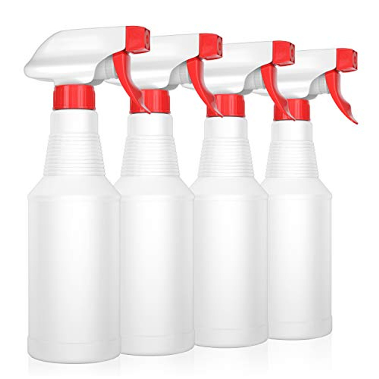 5 Clear Plastic 2 OZ PET Empty Spray Bottles Refill Mist Pump