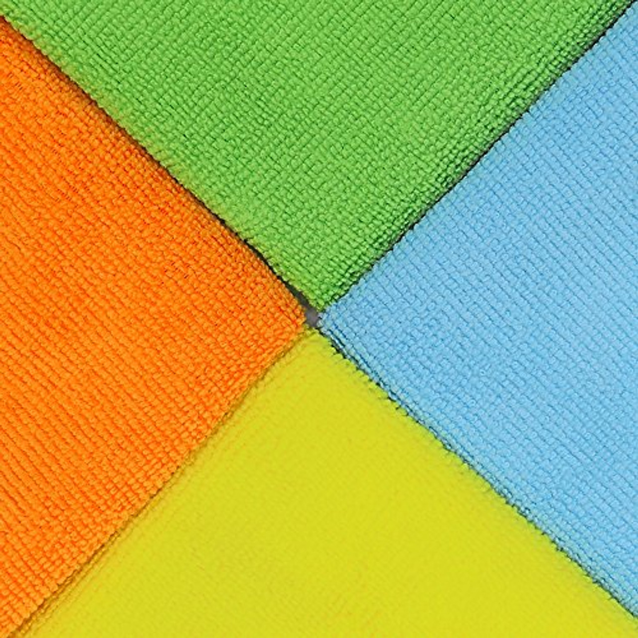 Simple Houseware 12 Pack Microfiber Cleaning Cloth (12 x 12)