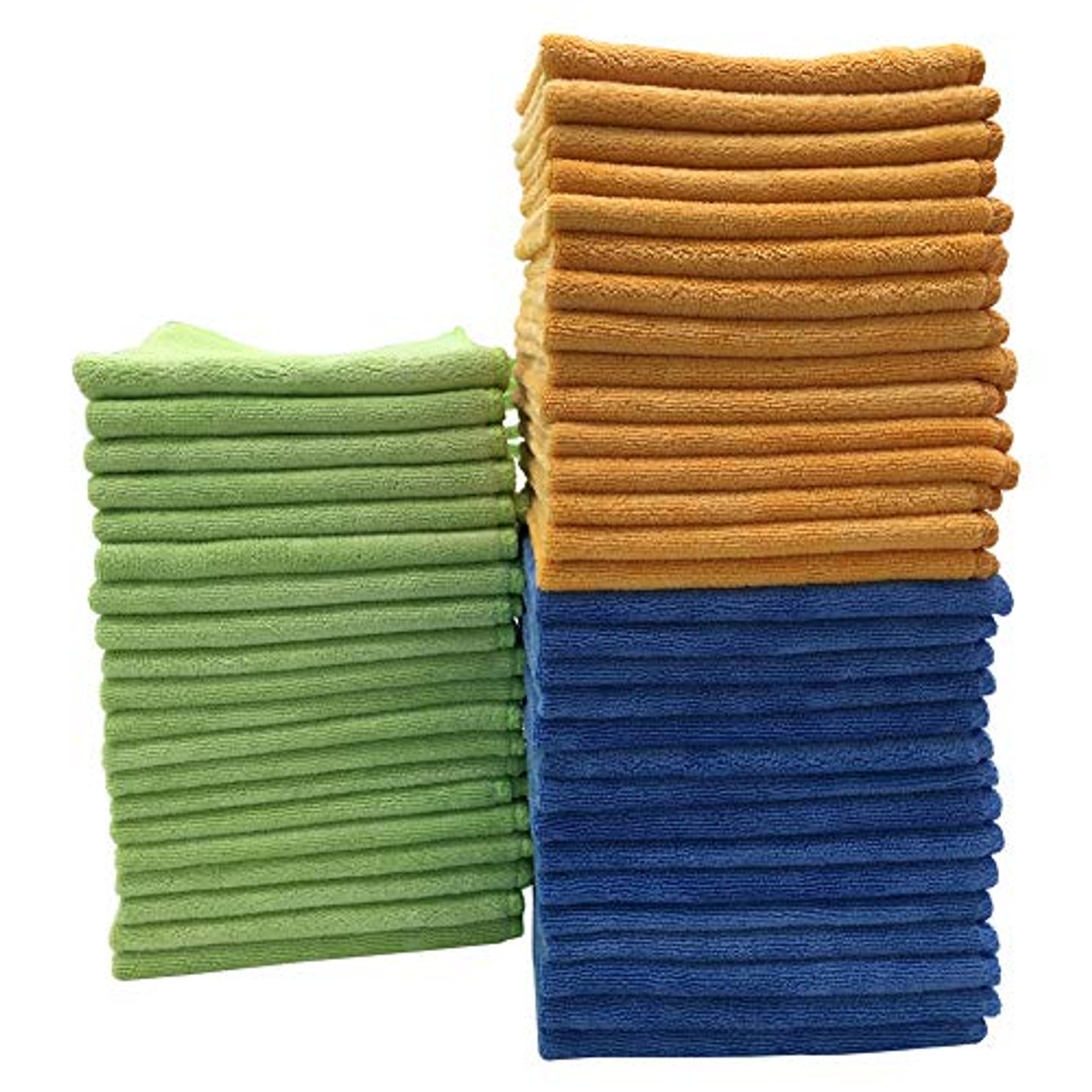 St 923801 Assorted Microfiber Cleaning Cloths, 100 Pack