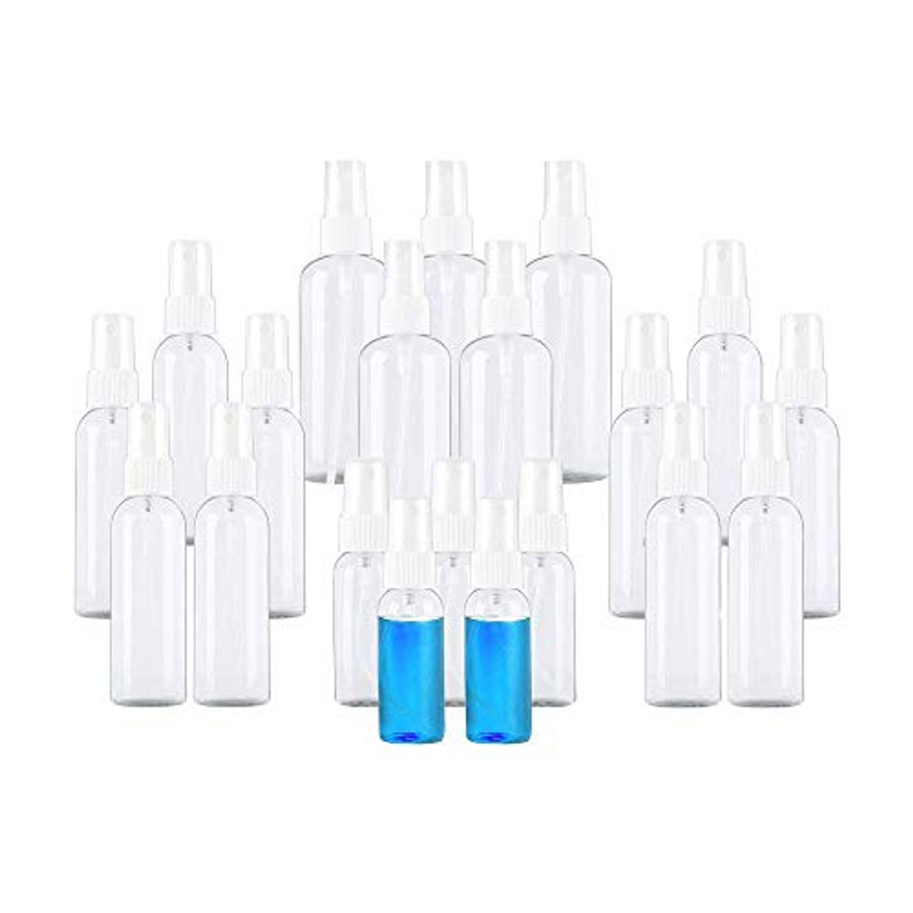 Fine Mist Spray Bottles - Artist and Craft Spray Bottles for Water,  Watercolor, or Acrylics Multipack Empty Non-Clogging Nozzle - [Pack of 6 -  100ml Bottles] 
