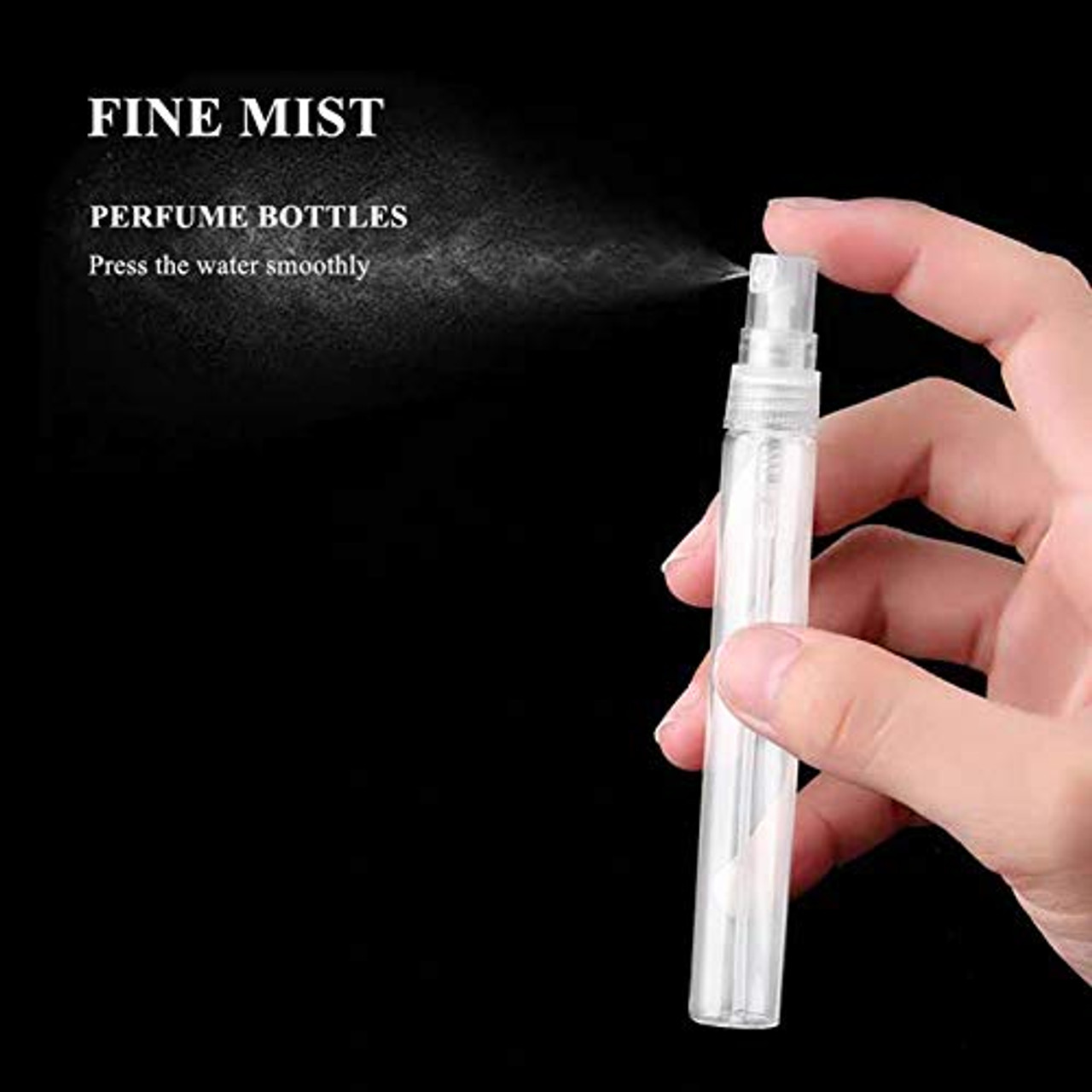Portable Perfume Spray Bottle - Fine Mist, Refillable, Travel