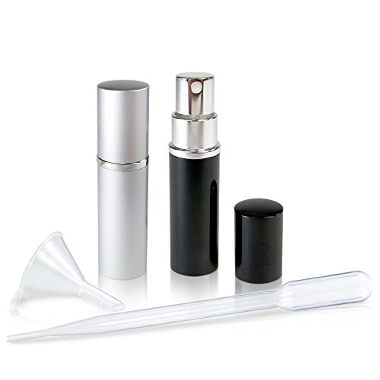 White Refillable Travel Spray