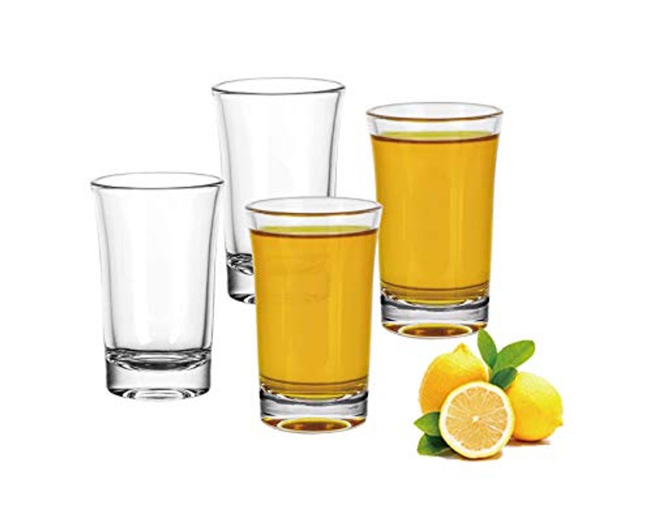 ZZYFGH Shot Glasses with Handle, Mini Heavy Base Clear Beer  Mugs, 1.0 Ounce, Set of 10 for Whiskey, Tequila, Vodka, Great for Father,  Husband, Birthday or Friend Party Present (Set