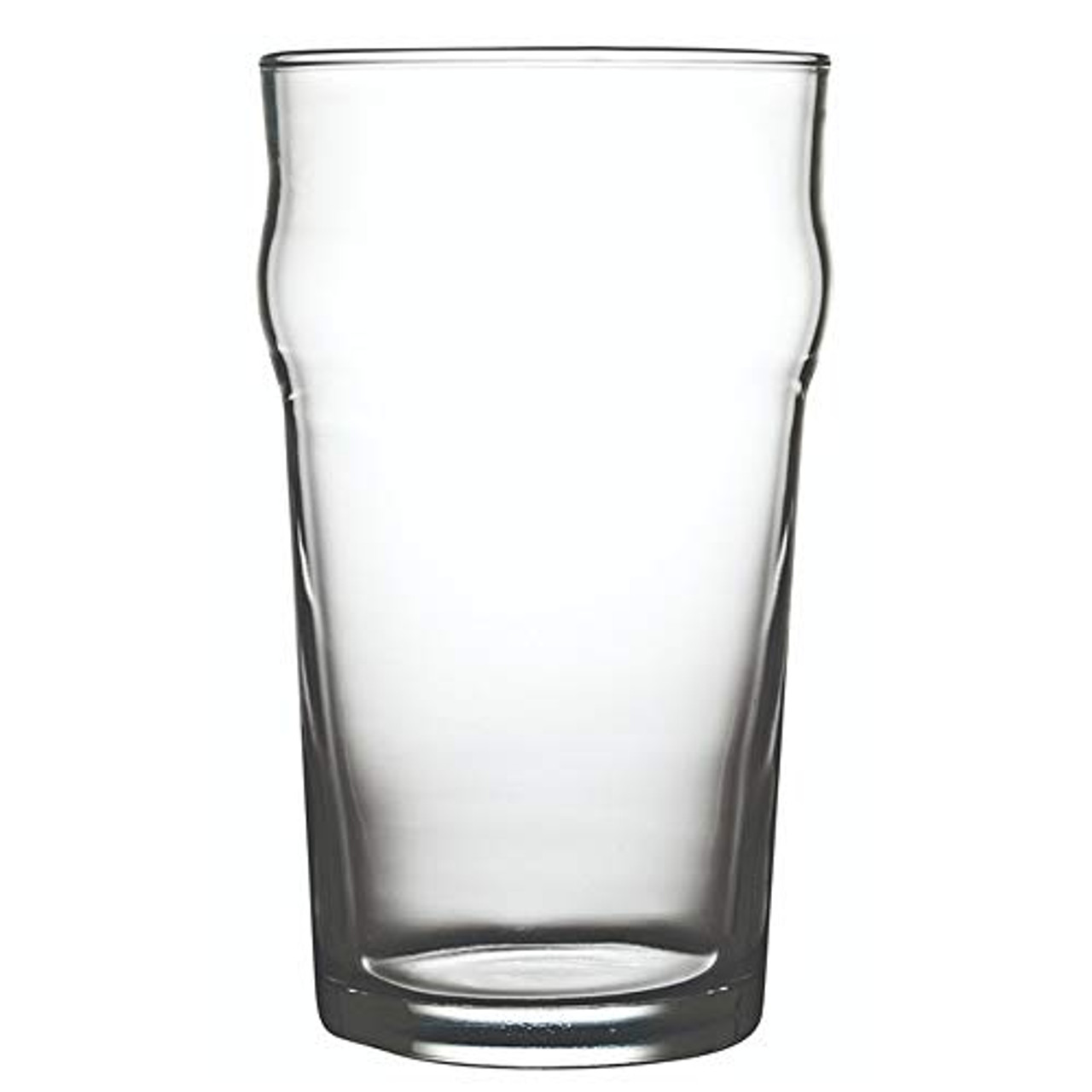 20 oz Imperial Nonic Pint Glass - 3 1/2 x 3 1/2 x 6 - 6 count box -  Restaurantware