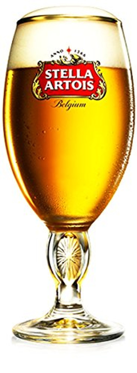 Stella Artois 5-Pack Original Beer Glass Chalice, 33cl