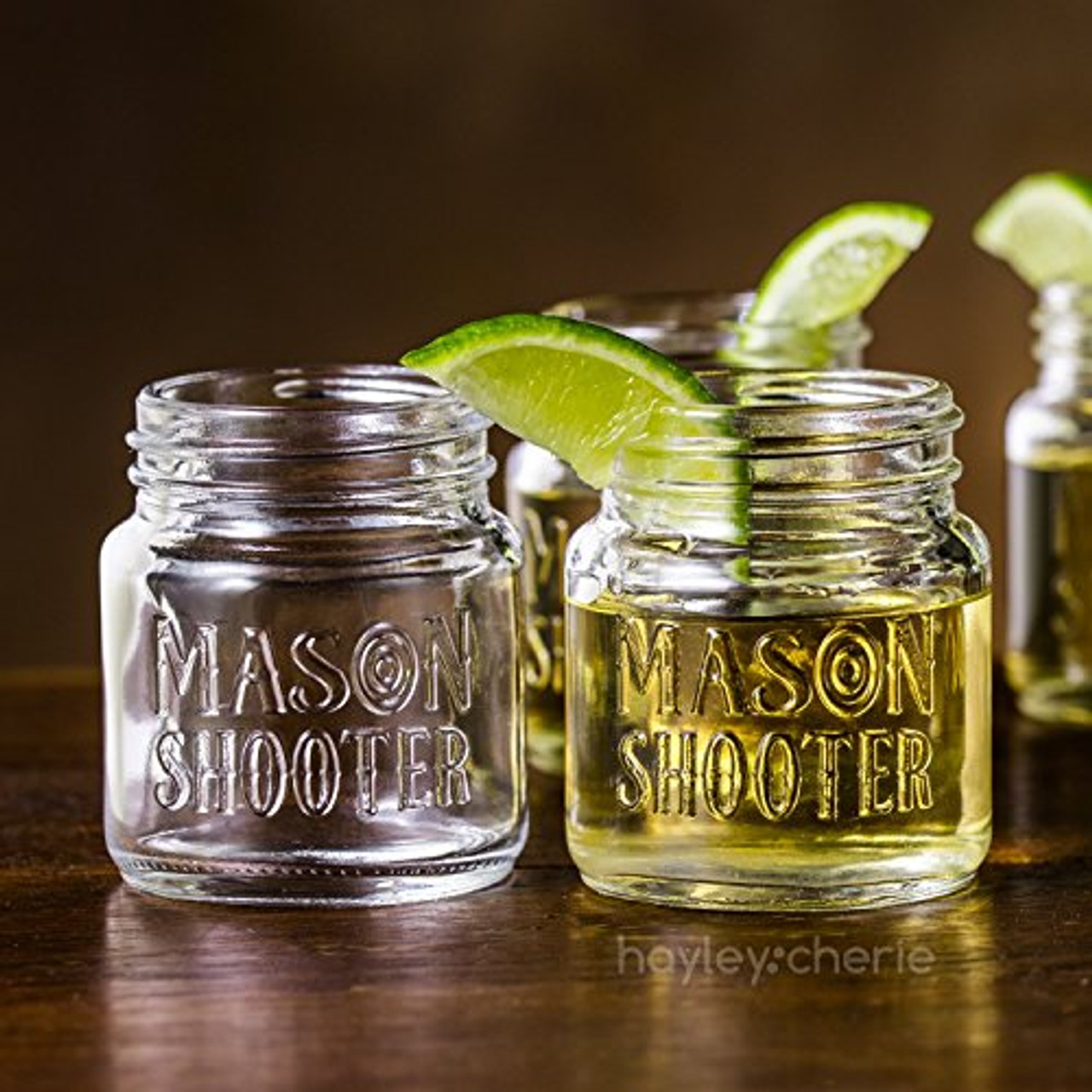 Mini Mason Jar Shot Glasses Set of 6 Shot Glasses 120 ml Each, Great for  Food Storage, Canning, Shot Glasses, and with a Great Gift tag Great for