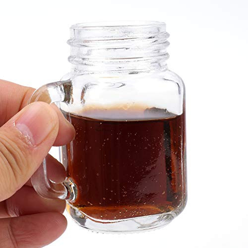 Kingrol 60-pak Mini glazen potten met gouden schroefdeksels - 45 ml ronde potten voor kruiden, specerijen, jam, knutselwerk, huwelijksfeesten, decor Kingrol 60-pak Mini glazen potten met gouden schroefdeksels - 45 ml ronde potten voor kruiden, specerijen, jam, knutselwerk, huwelijksfeesten, decor