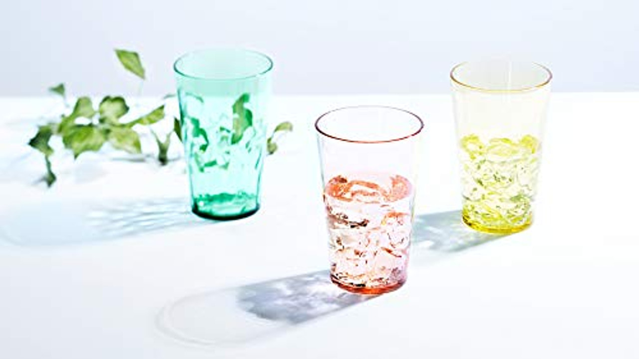 19 oz Unbreakable Premium Drinking Glasses - Set of 6 - Tritan