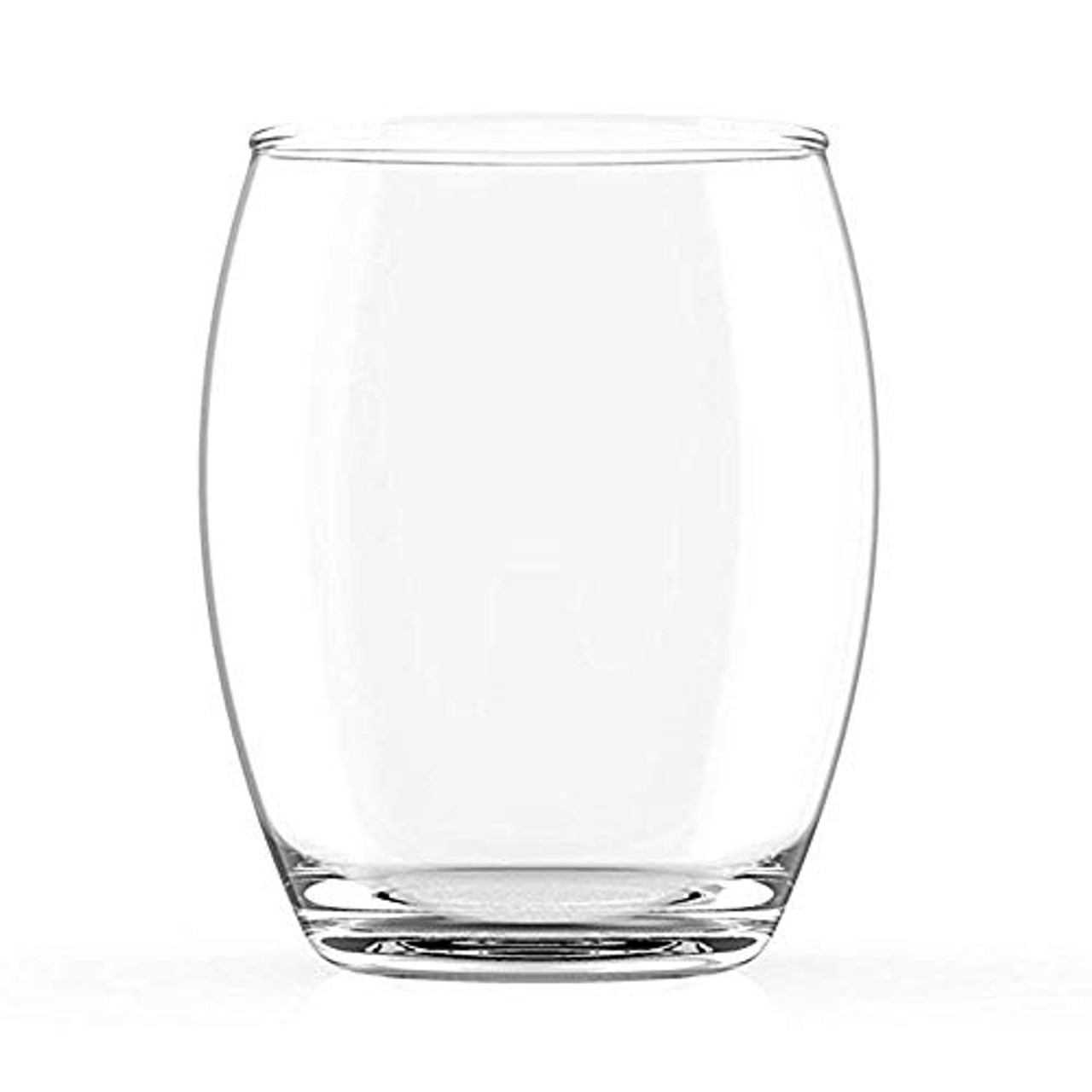 Unbreakable Stemless Plastic Wine Glasses: Shatterproof Tritan Cups, Ideal  for Indoor and Outdoor Use, Elegant and