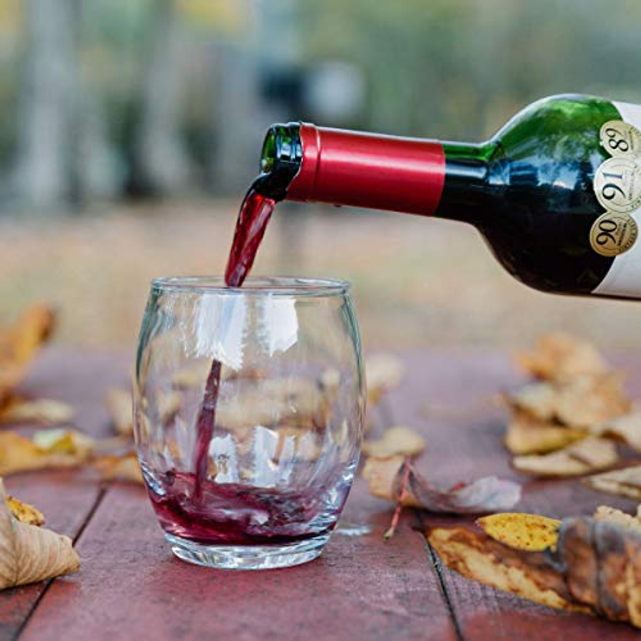 Shatterproof Stemless Red Wine Glass