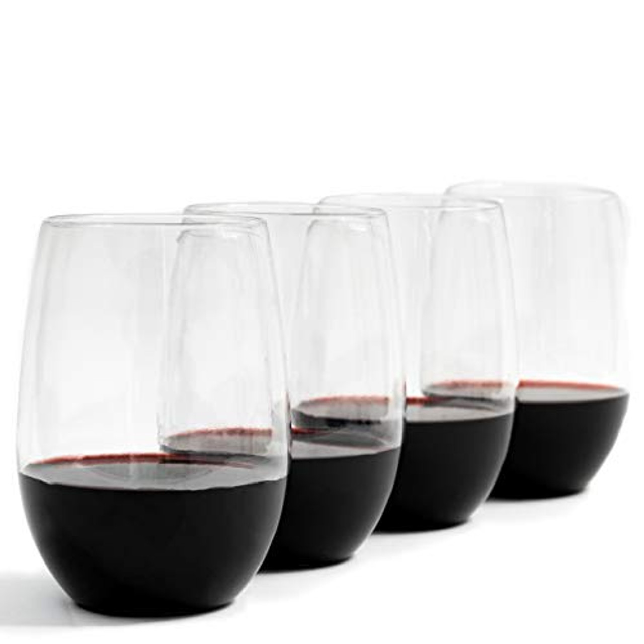 Shatterproof Stemless Red Wine Glass