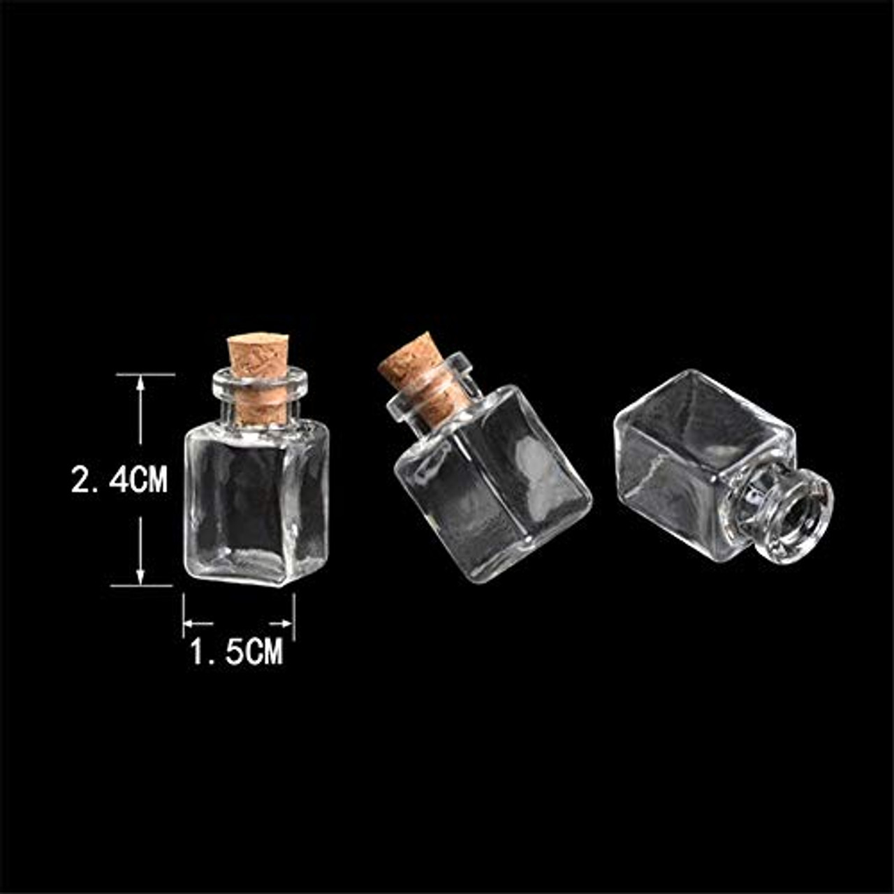 10pcs Small Amber Glass Pipette Dropper Bottle Essential Oil