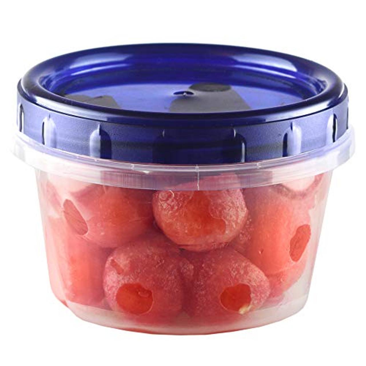 [8 Oz 10 Pack] Twist Top Food Soup Storage Containers with Screw On Lids  Reusable Plastic Freezer Container leakproof, Airtight, Stackable,  Microwave