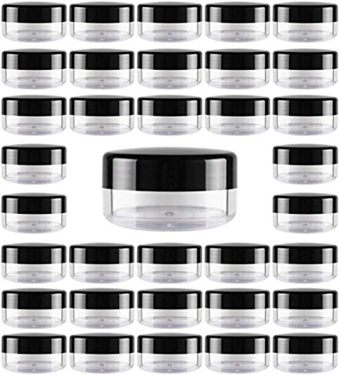 Aluminum Tin Jar 1 Oz Refillable Containers 30ml, Cosmetic small