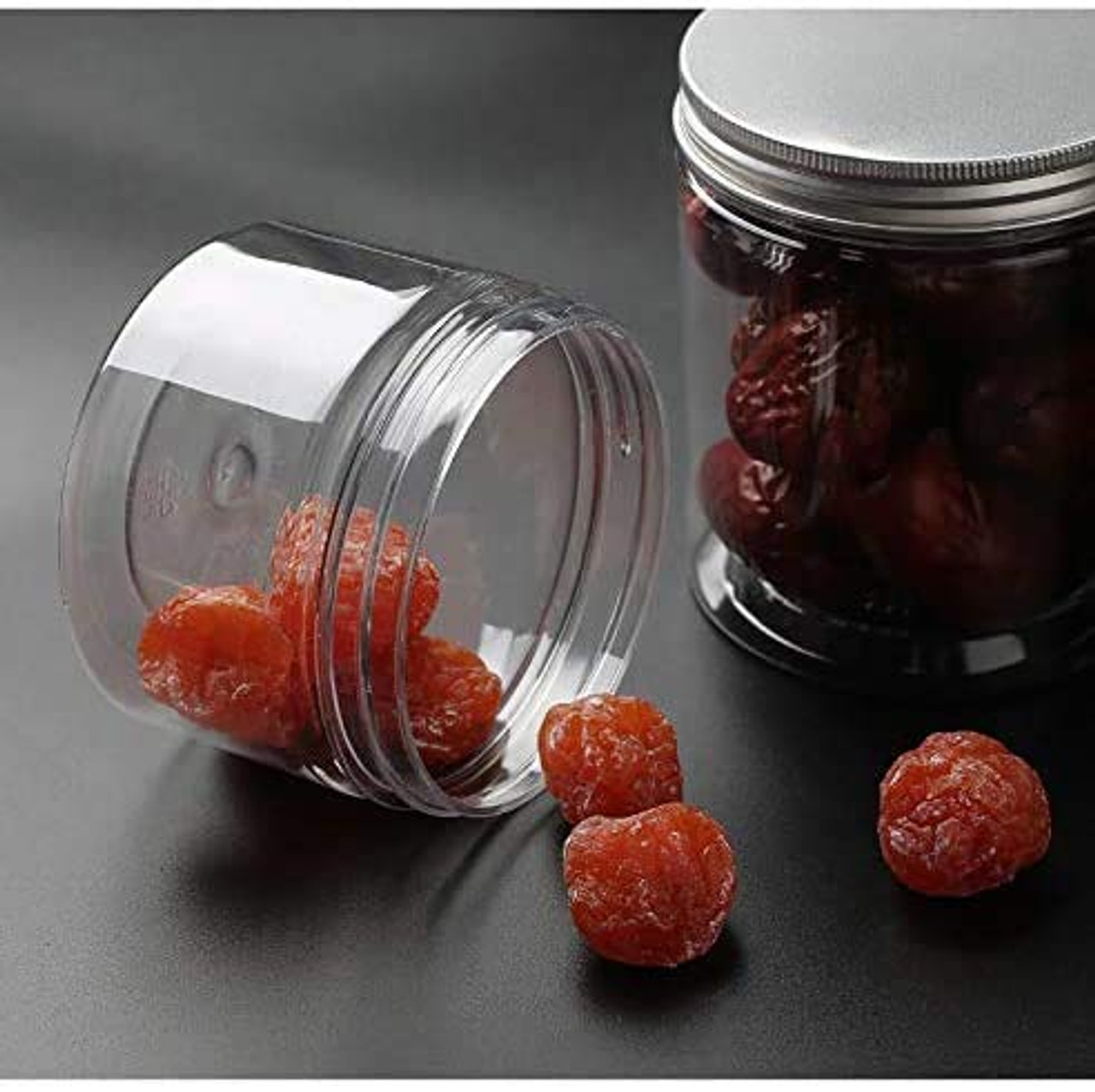 1.7 oz MINI Round Glass Stash and Spice Storage Jar