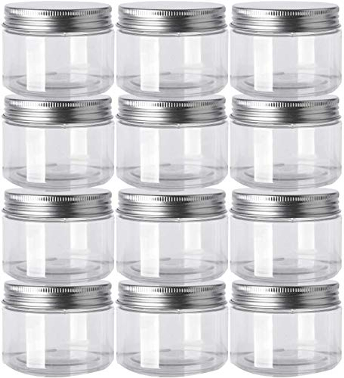 60 Oz Large Clear Plastic Candy Container Wide Mouth PET Jar