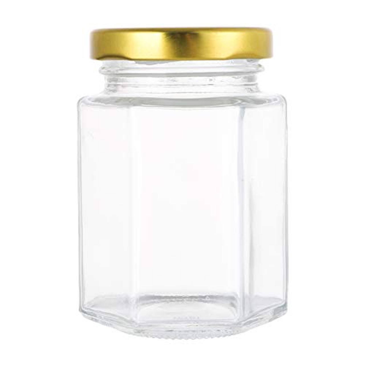 24 Pack, 8 OZ Thick Glass Jars with Metal Lids, Clear Round Candle Making  Jars,Empty Food Storage Containers, Mason Canning Jar For Spice, Powder