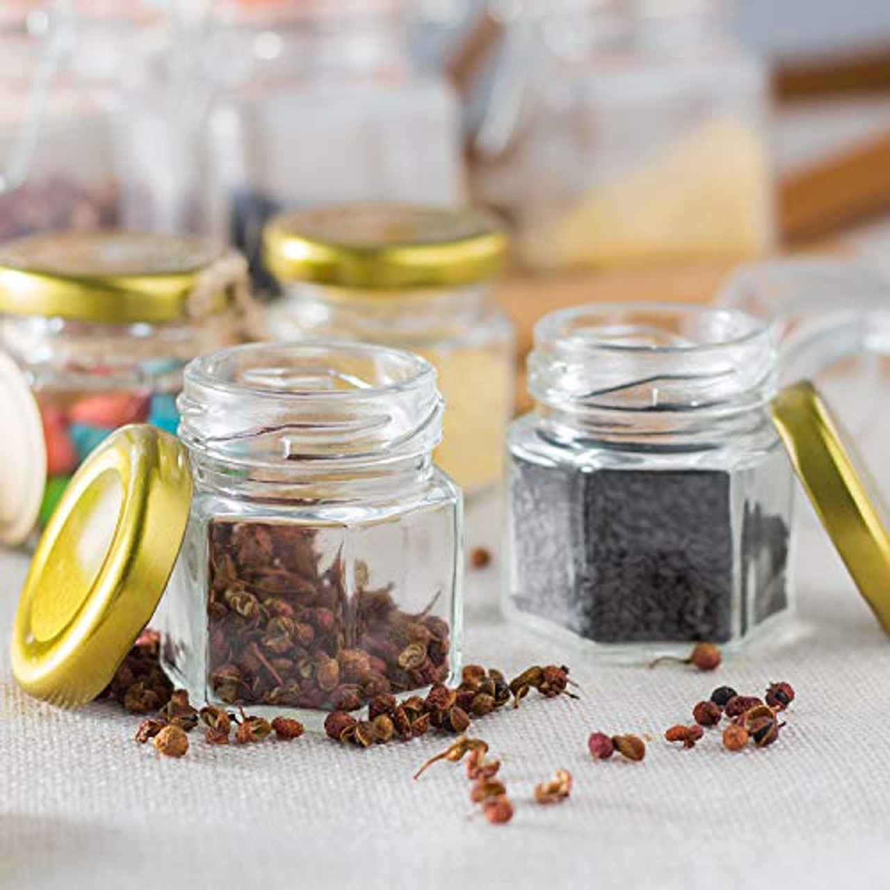 Small sale spice jars